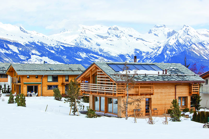 dom rekreacyjny z drewna - 2