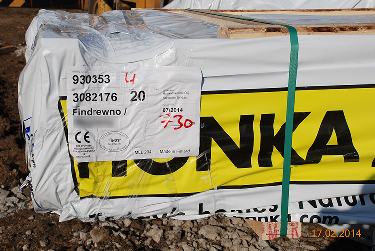 zdjęcie z budowy domu drewianego - 3