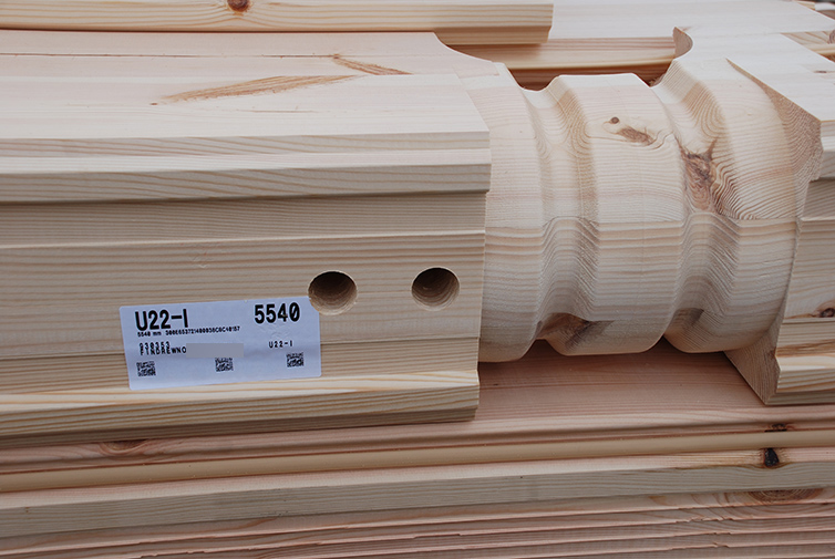 zdjęcie z budowy domu drewianego - 8