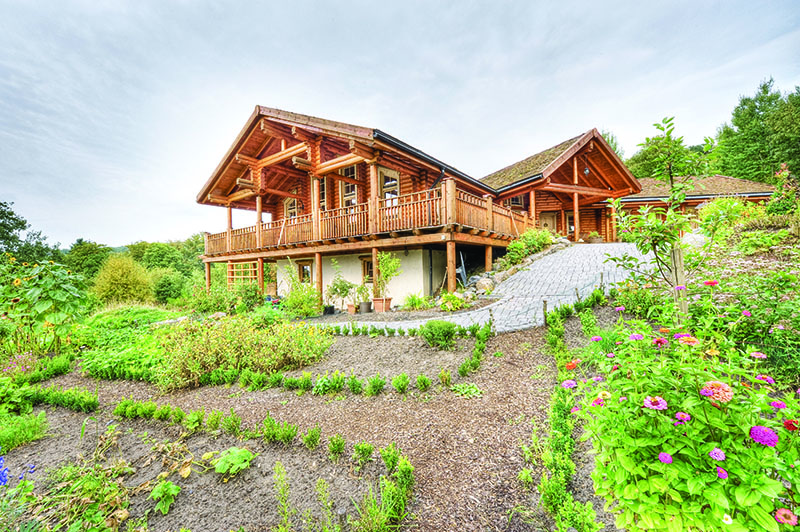 dom rekreacyjny z drewna - 4