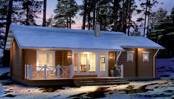 dom rekreacyjny z drewna - 6