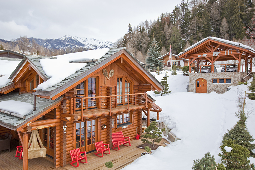 dom rekreacyjny z drewna - 7