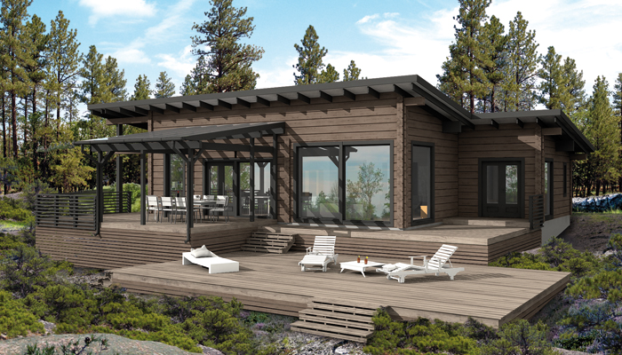 dom rekreacyjny z drewna - 10